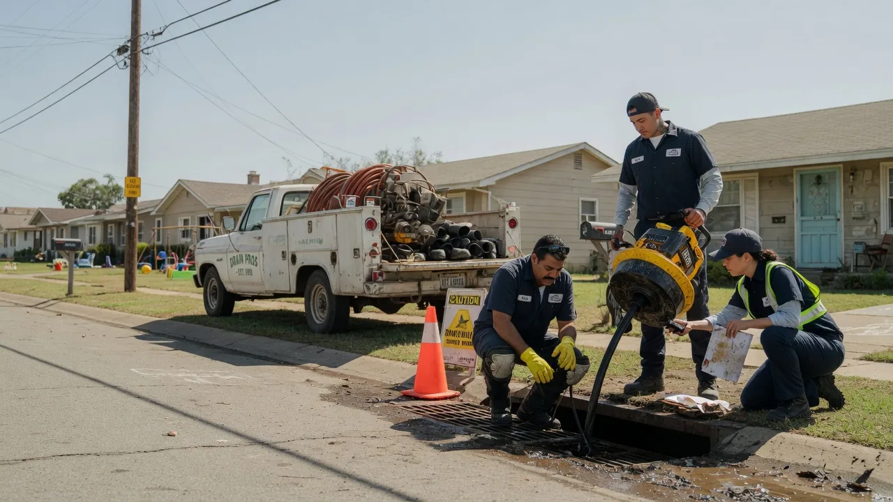 Drain Cleaning in Cleveland, TX near me